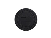 Badge / emblem Puch logo black 47mm RealMetal